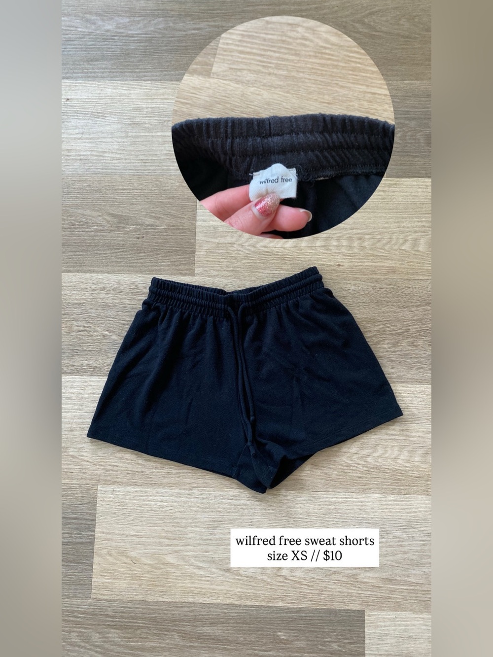 wilfred free shorts size XS